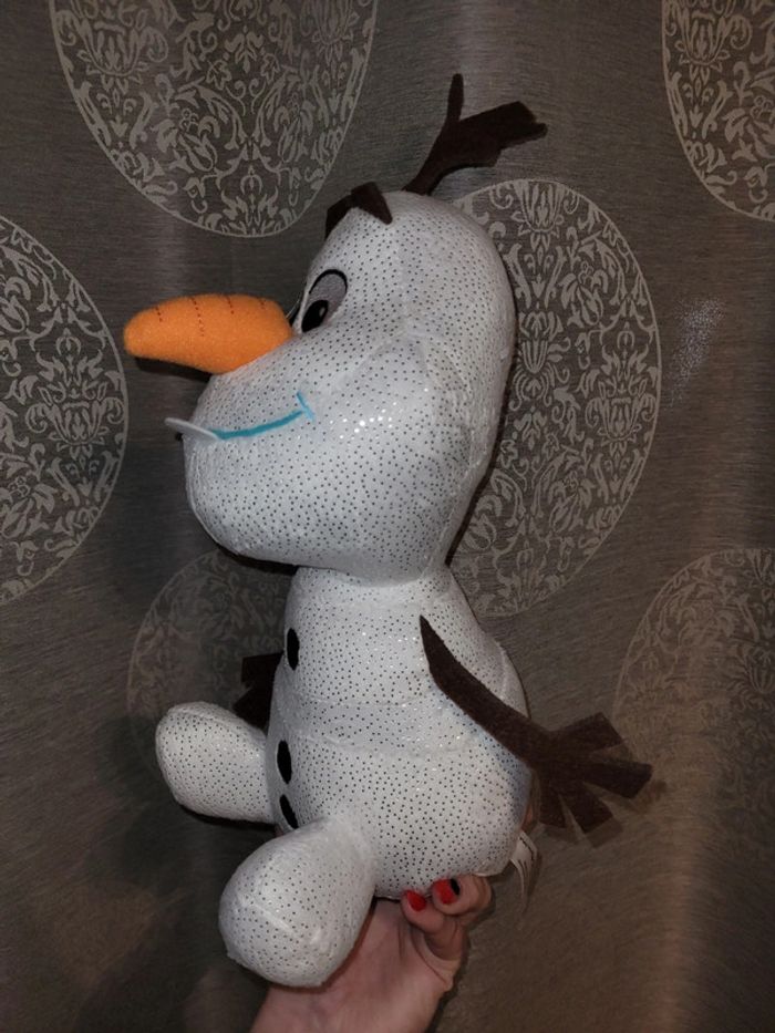 Peluche disney olaf neuf - photo numéro 2