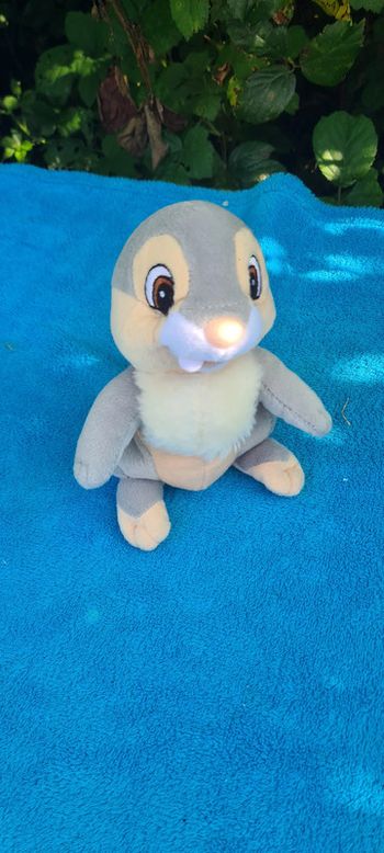 Peluche doudou lapin Panpan " Bambi"