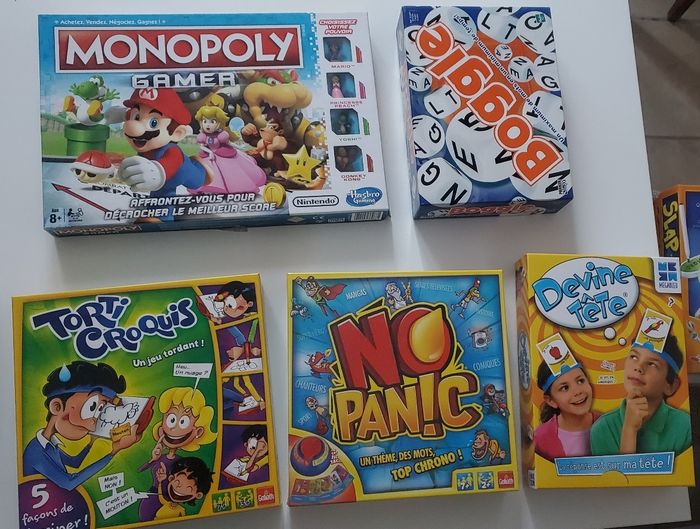 Jeux de société 5€