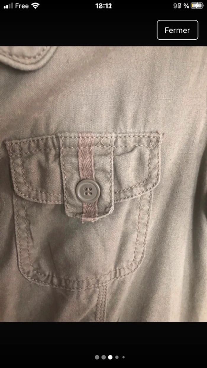 Robe kaki pimkie taille 38 - photo numéro 4