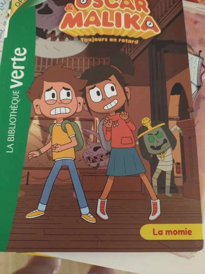 Livre Oscar et Malika La Momie
