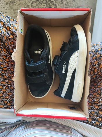 Baskets Puma Smash 30 à scratch