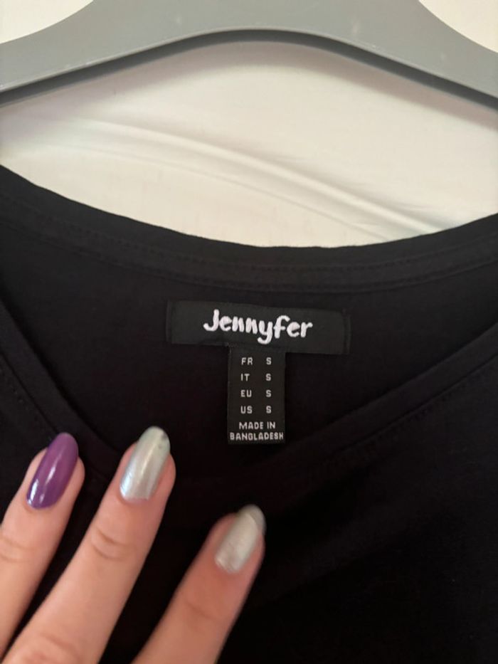 Top noir • Jennyfer • Taille S - photo numéro 2