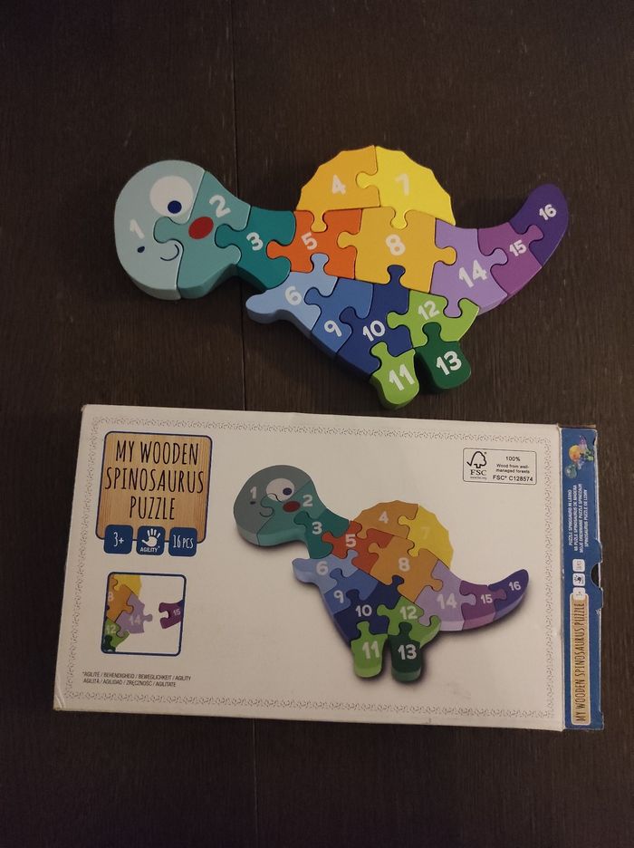 Jeu dinosaure à emboîter - photo numéro 2