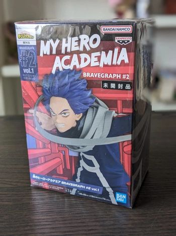 Figurine My Hero Academia - Hitoshi Shinso Bravegraph 2 Vol.1 - Banpresto