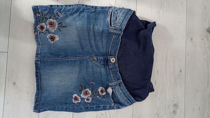 Jupes et shorts en jean,hauts de grossesse