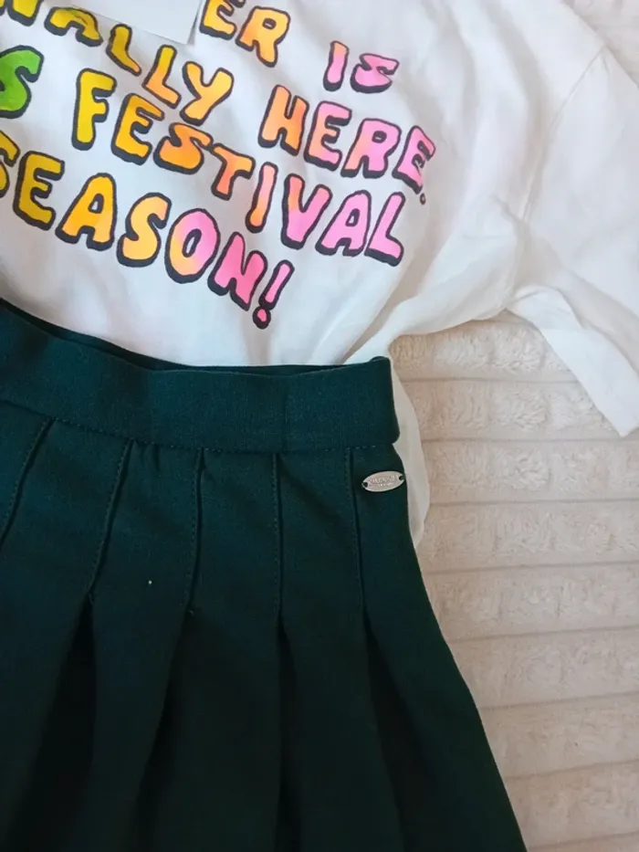 Ensemble fille 6/7ans Zara 💚🌼 - photo numéro 4