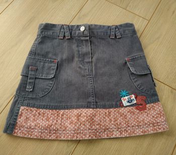Jupe en jean fille 4 ans