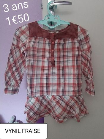 Tunique Taille 3 ans