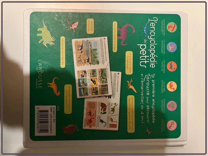 L’encyclopédie des petits les dinosaures Larousse - photo numéro 4