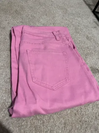 Jean large rose Kiabi