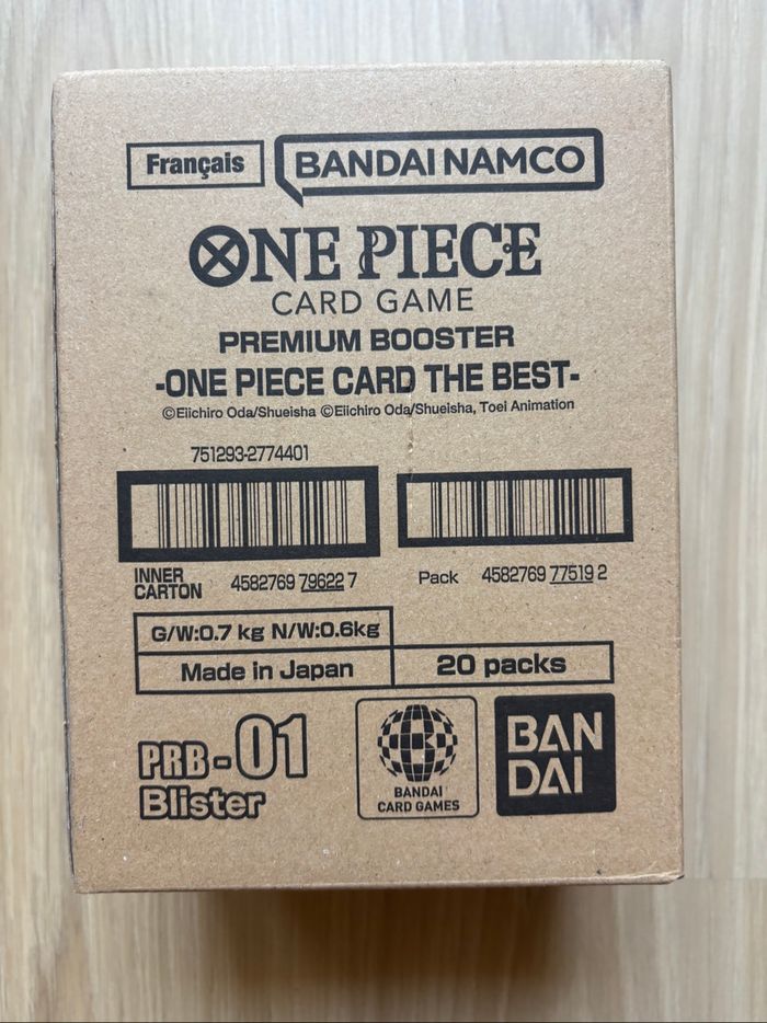 One Piece FR PRB01 Display 20 Booster Scellés Sous Blister - photo numéro 3