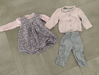 Lot vêtements fille