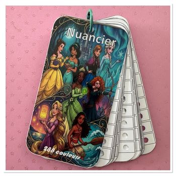 Nuancier guangna - tooli art - languo - grasp en 288 couleurs ou tout autres marques