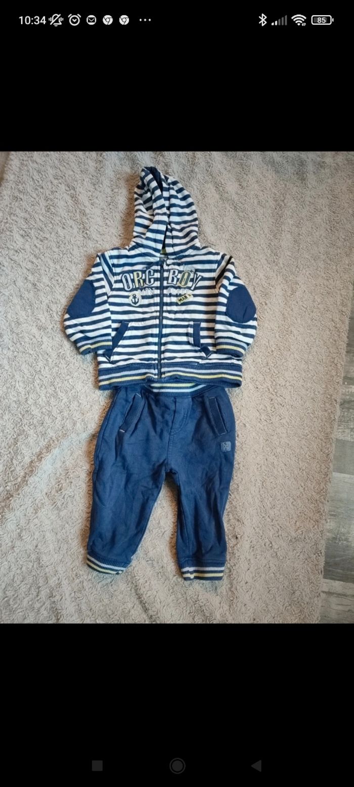 Ensemble jogging 12 mois