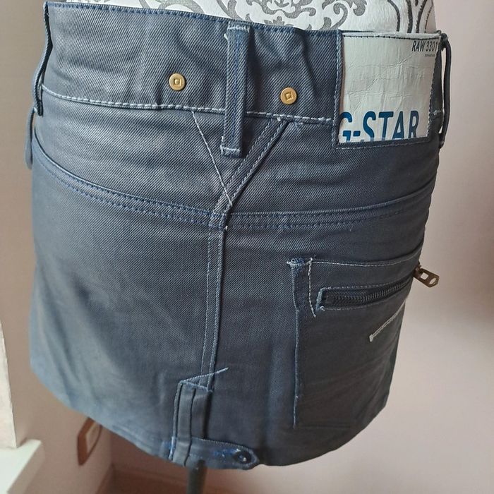 Jupe enduite taille36 #G-star - photo numéro 5
