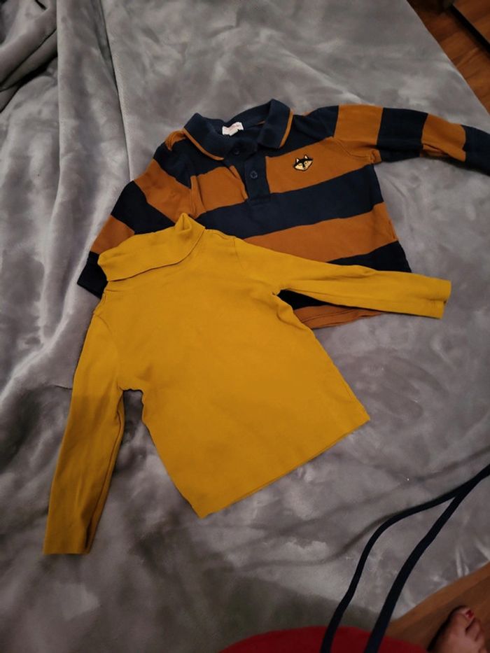 Lot t-shirt manches longues