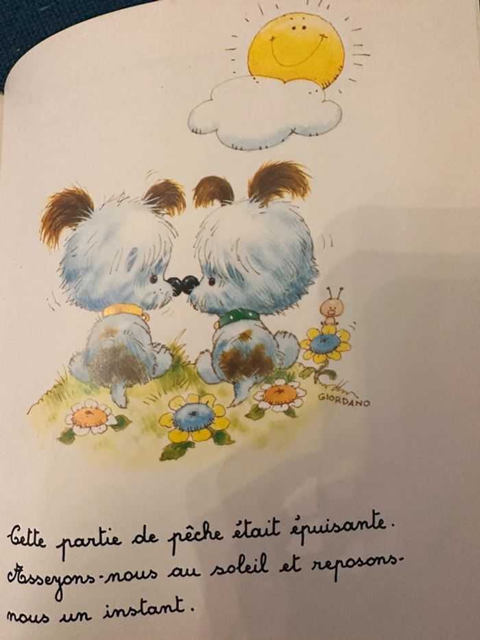 Livre album ancien vintage Quand Giordano ne fait rien Hemma - photo numéro 5