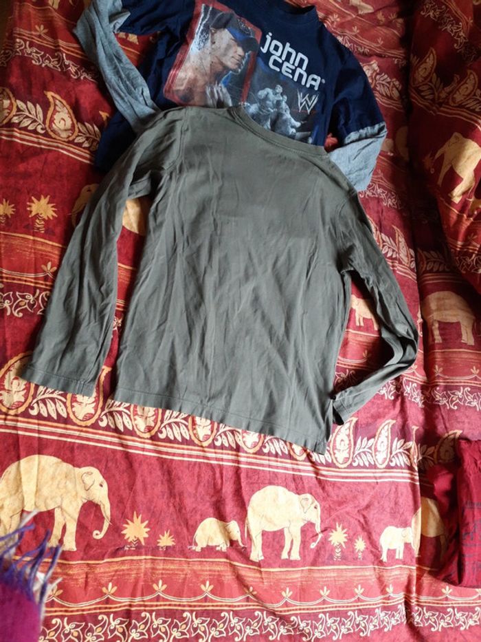 lot 3 tee-shirts manches longues 12 ans - photo numéro 7