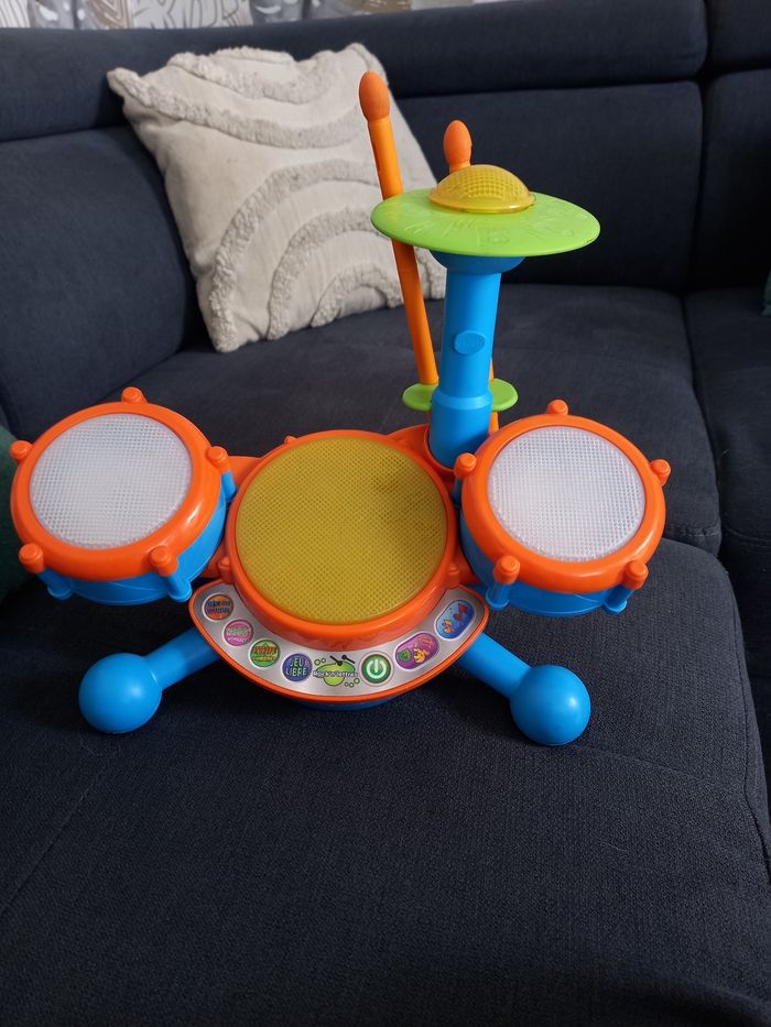 Rock'n'lettres ma 1ere batterie