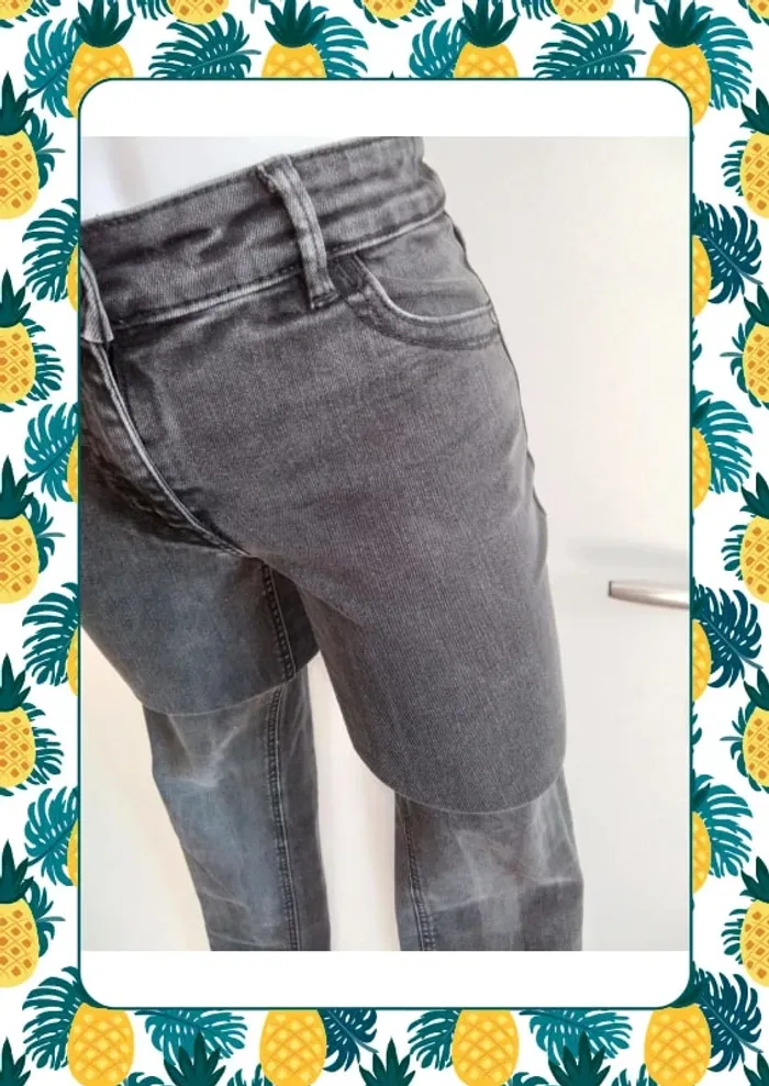 Jean gris noir - photo numéro 4