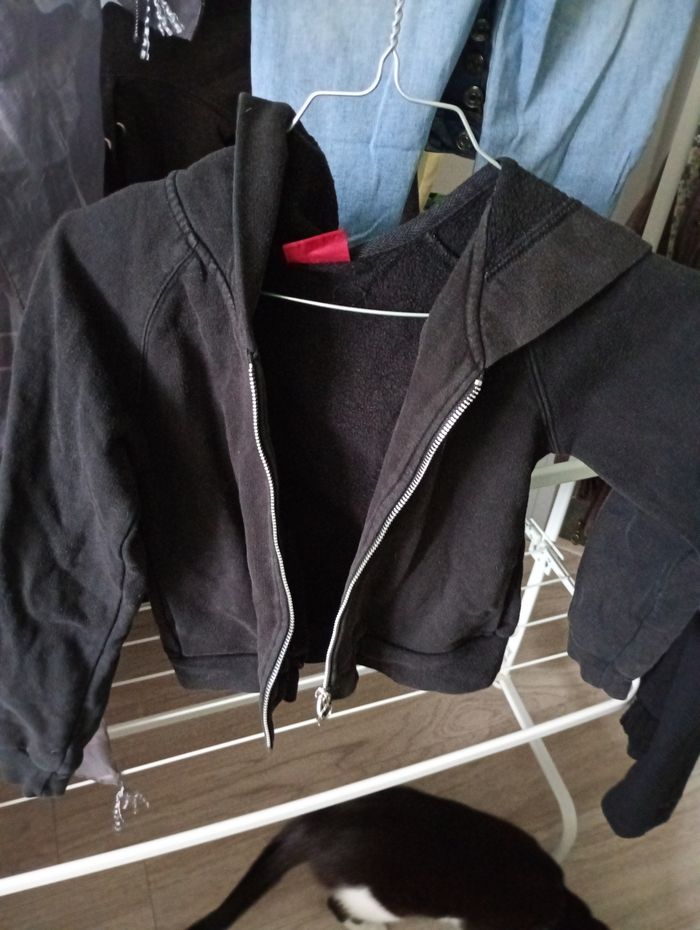Sweat fille noir