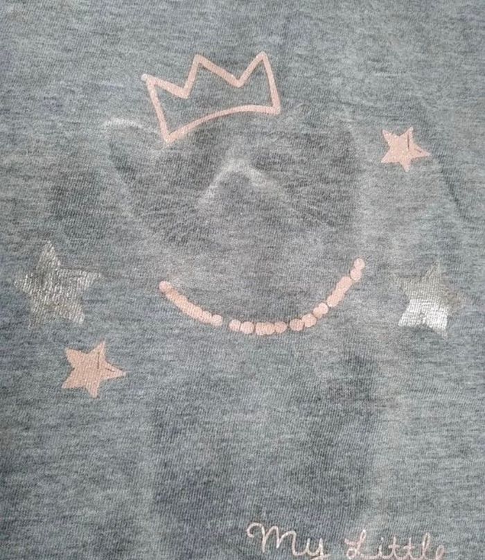 T-shirt paillettes chat 2 ans Tape à l'oeil - photo numéro 3