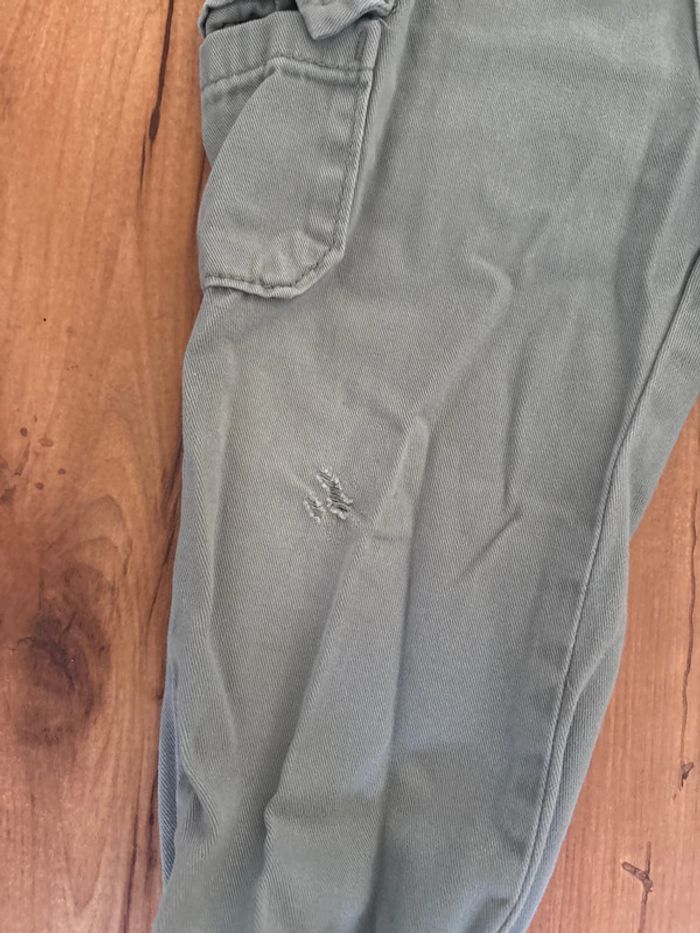Pantalon kaki taille 24 mois Kiabi - photo numéro 4