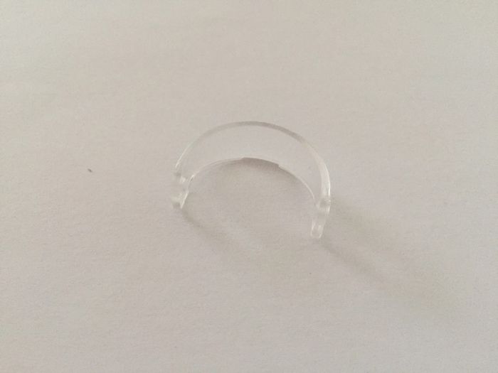 Visière 30272150 pièce détachée Playmobil 5187 Fourgon et vedette de police #A52 - photo numéro 2