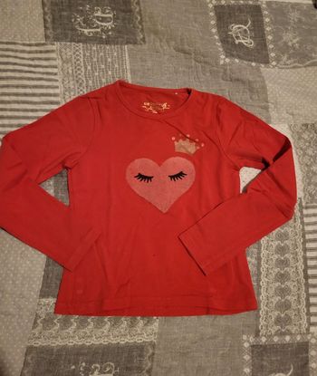 Tee shirt rouge Orchestra 6 ans