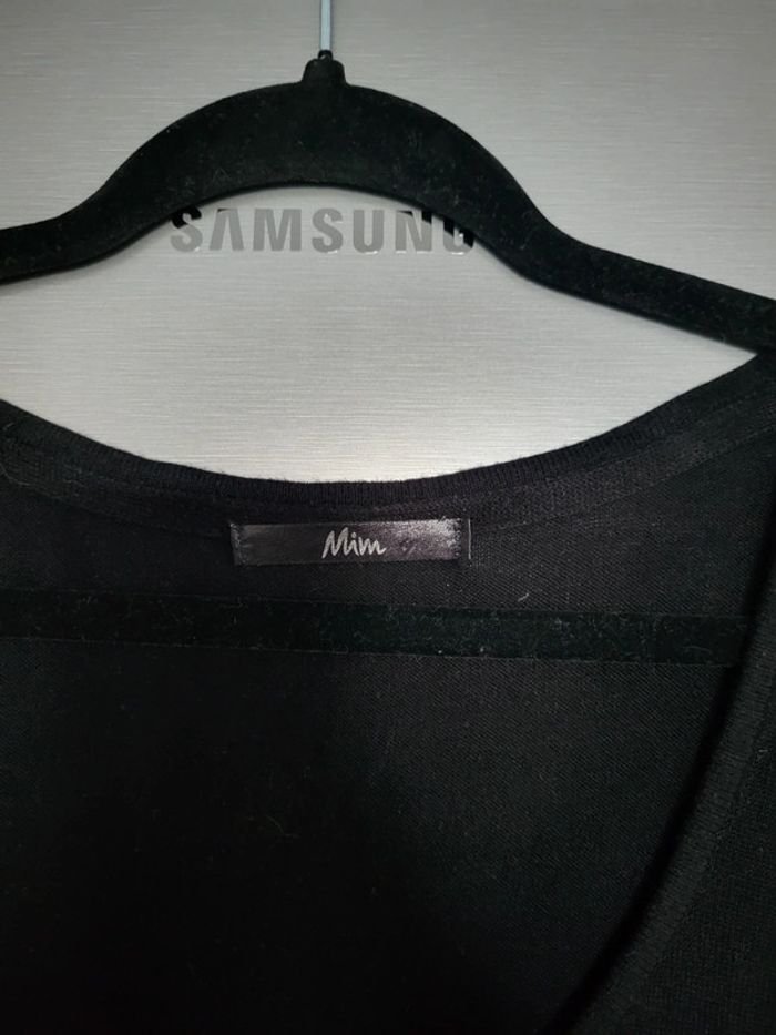 Robe pull noire mim - photo numéro 2