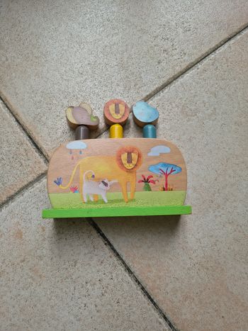 Jeu d'éveil Pop up en bois, de Moulin Roty