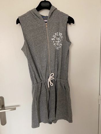 Combishort grise superdry taille XS