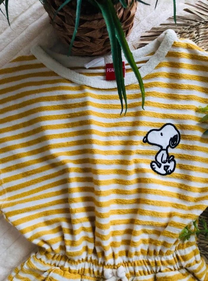 Combinaison short moutarde fille Zara - photo numéro 10