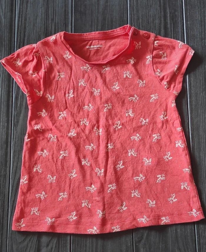 Lot t-shirt fille 3 ans - photo numéro 2