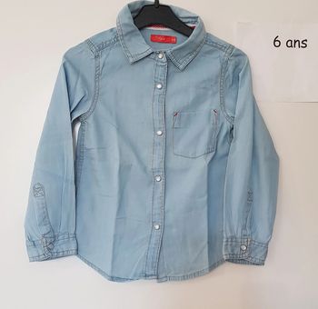 Chemise ml 6 ans