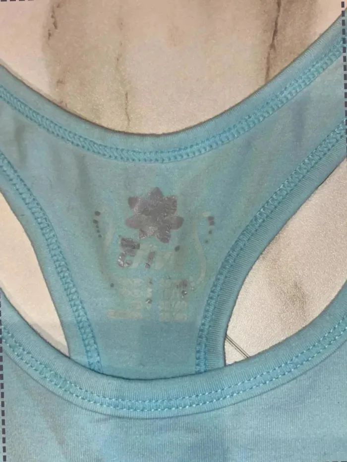 Débardeur bleu - Crivit- taille S - photo numéro 3