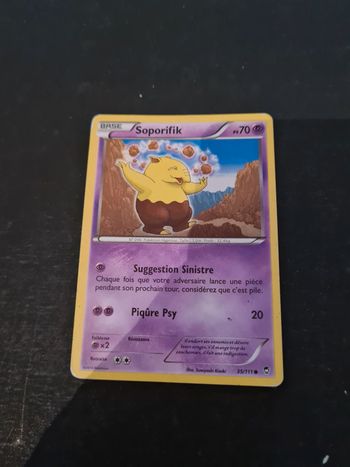 Carte pokémon Soporifik 35/111