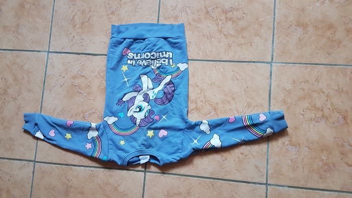 Sweat Mon Petit Poney fille 3 ans bleu