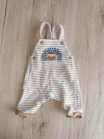 Salopette naissance 50 cm