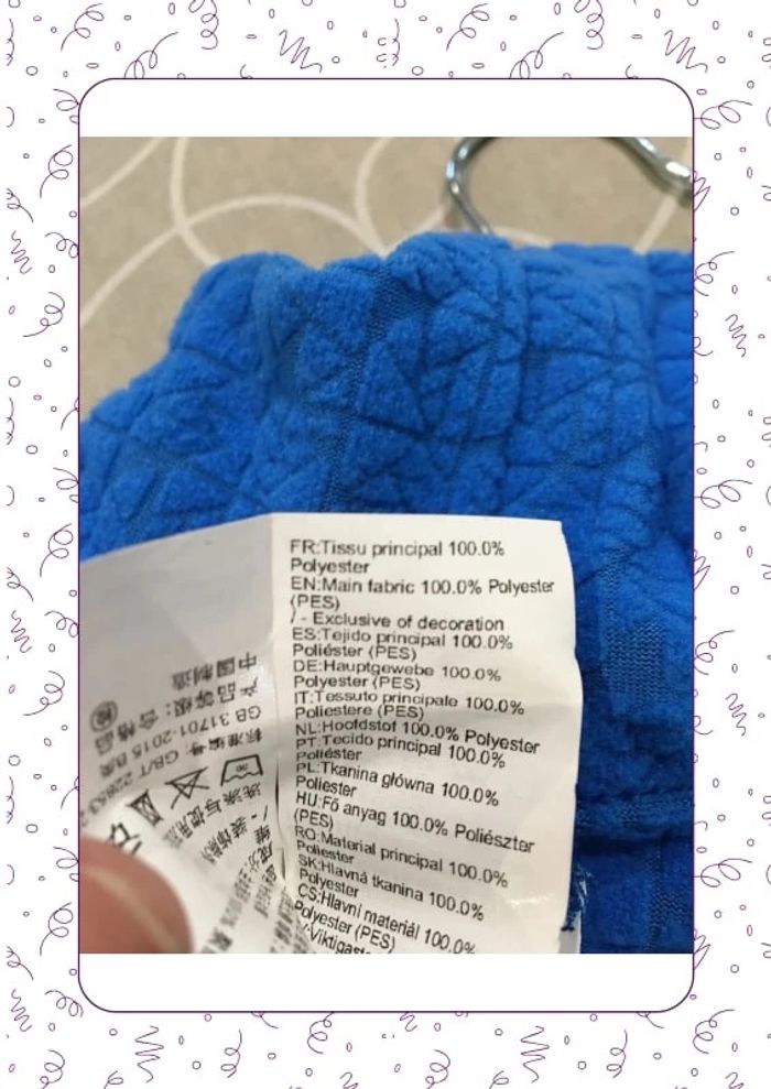 T-shirt col roulé bleu wedze - photo numéro 7