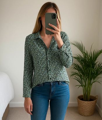 Chemise fleurie Lili & Lala – Taille S