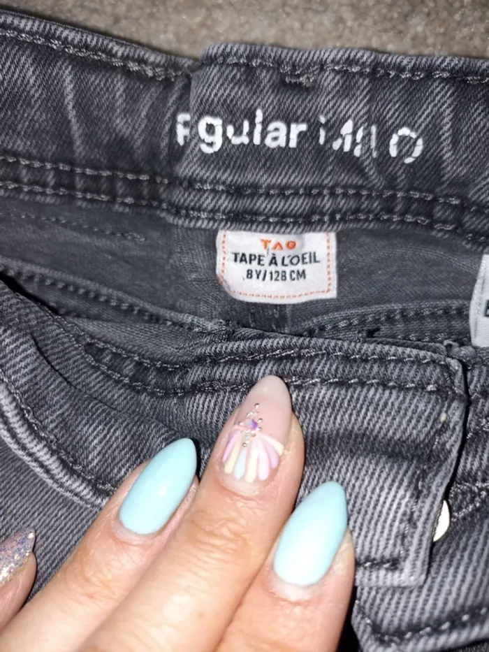 Jeans gris Tao - photo numéro 3