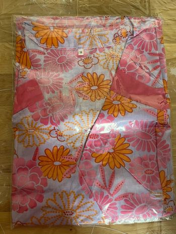 Robe tablier portefeuille neuve taille 58