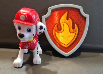 Figurine marcus badge pat patrouille