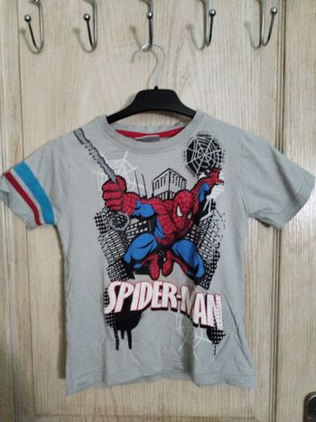 T shirt Spiderman 4-6 ans
