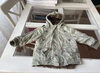 Manteau 2 en 1 : hiver et mi saison - taille 18 mois