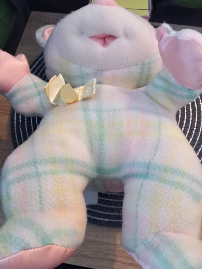 Peluche ours snuzzels playskool 1987 vintage 36cm - photo numéro 7