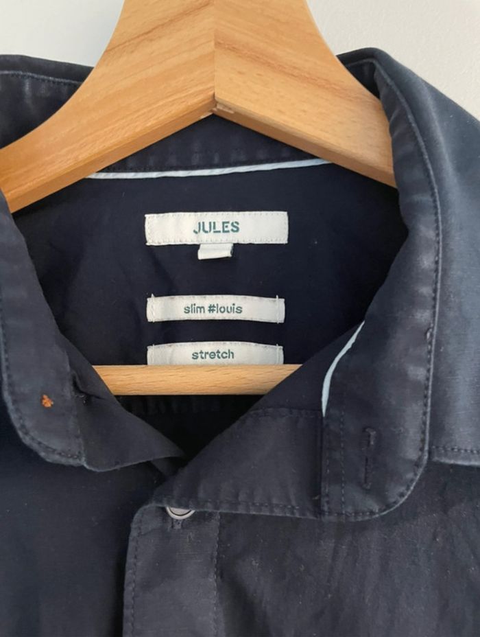 Chemise bleu marine - photo numéro 3
