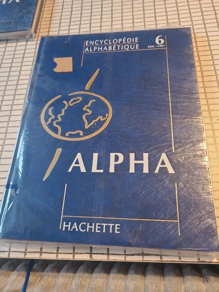 Encyclopédie alphabétique alpha tome 6